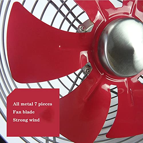 Ventilador de ventilación mural con persianas y malla metálica, ventilador de escape potente de 12 pulgadas, para hogares e industria, 110W, 1670CFM miniatura 6