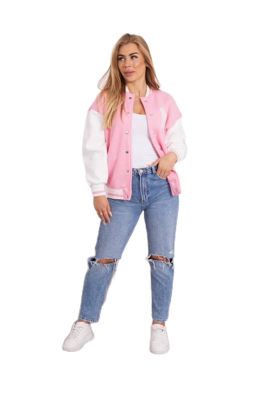 paklon Winter Wear Printed Varsity Jacket for Women-picture-12