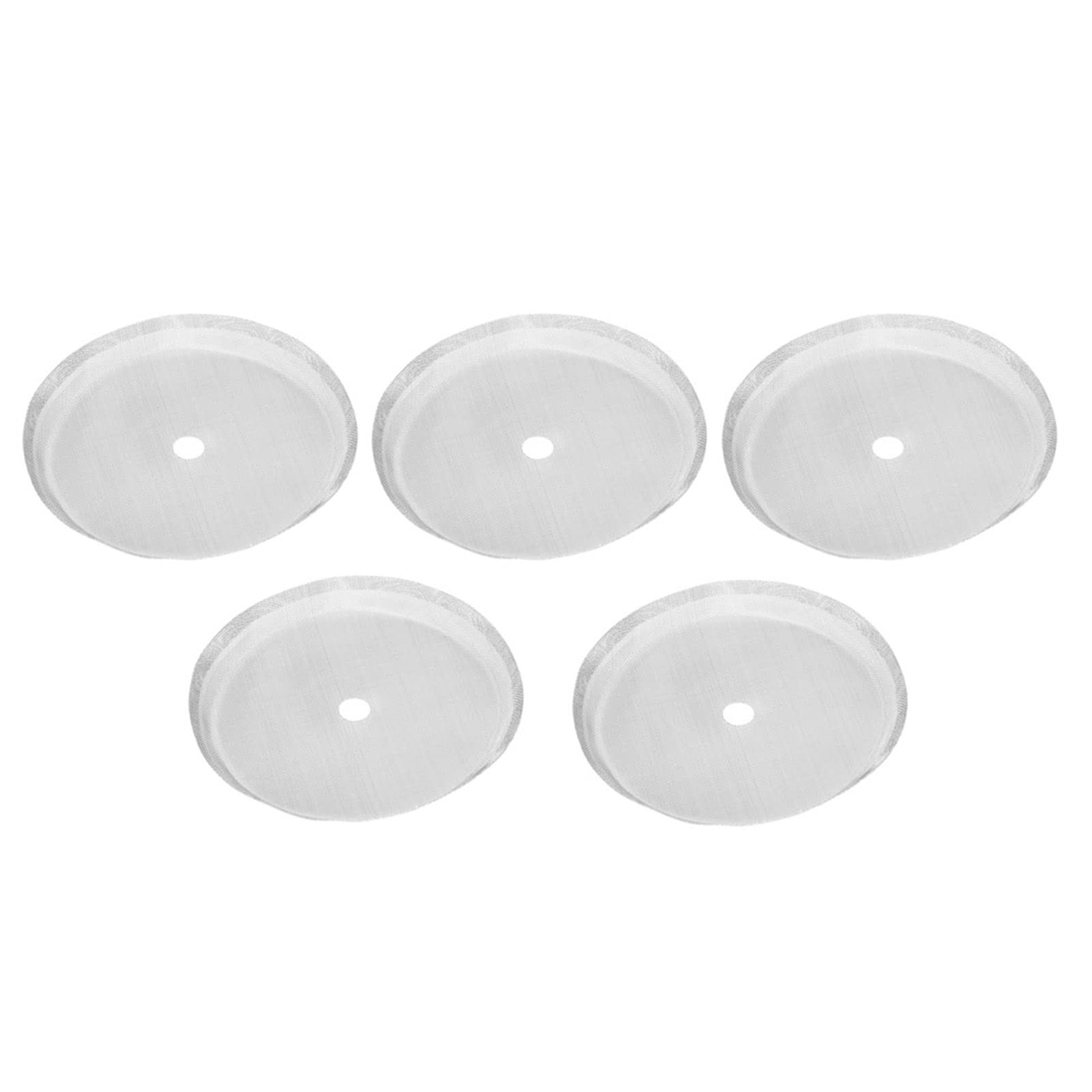 Cikonielf5 Pack French Press Filter Screen, 2.6in Stainless Steel Coffee French Press Filters Mesh Filters Replacement for 350ml / 11.8 oz French Press Coffee Maker