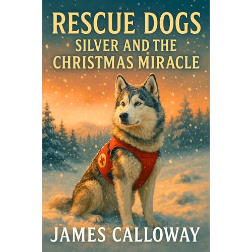 RESCUE DOGS - Silver and the Christmas Miracle Audiolibro Por James Calloway arte de portada