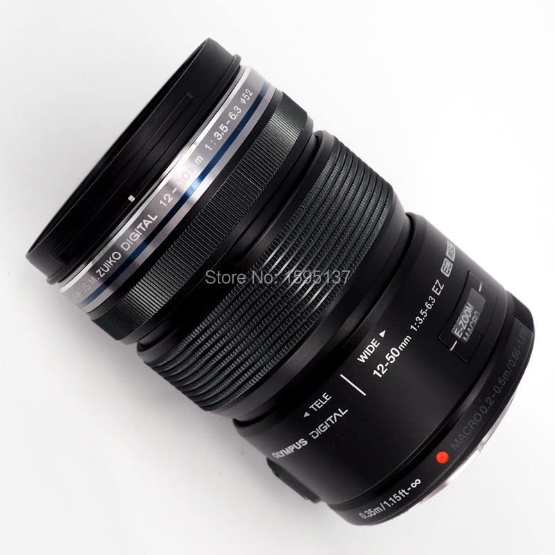 Compatible con Lente Olympus 12-50 mm EZ Lente 12-50 mm (95% Nuevo sin Caja de Embalaje Original)