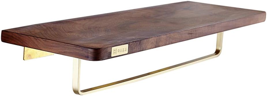 Toallero de pared de cobre y madera, para el cuarto de baño ...