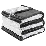 ESTINGO Heated Blanket Electric Blanket Twin Size, Fast Heating Blanket with 5 Heating Levels & 10 Hours Auto Off, Heated Throw Blanket with Overheat Protection for Bedding, 62'x84', Dark Gray