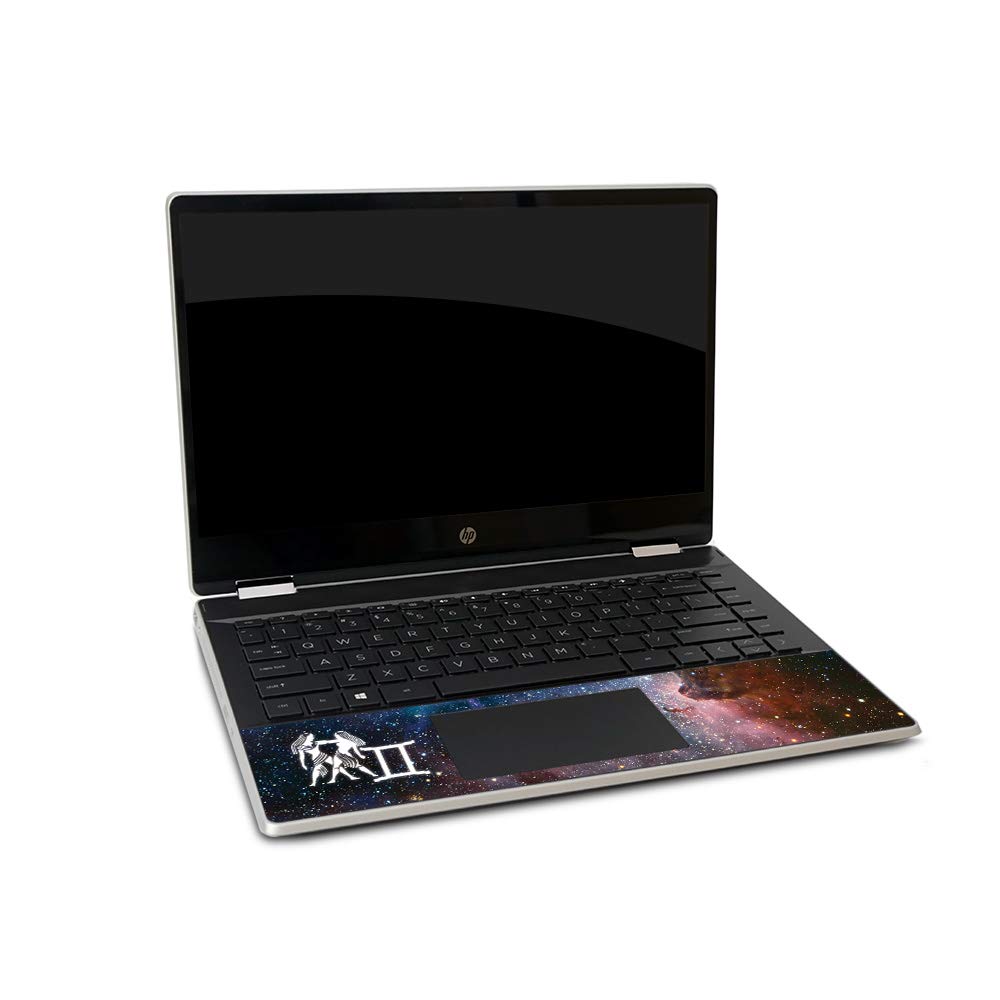 MightySkins Vinyl Decal Skin For HP Pavilion X360 15.6 (2018) - Gemini Design | Protective, Easy Apply & Remove