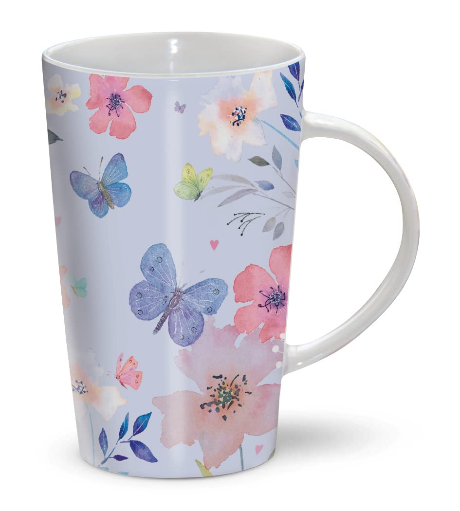 Otter House Otterhouse Gift The Riverbank Mug - Butterfly Floral