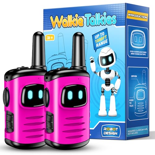 EUCOCO Juguetes Niña 3 4 5 6 7 8 9 Años, Walkie Talkie Regalo Niña 3-10 Años Juguetes para Niñas de 6-7 Años Ideas...