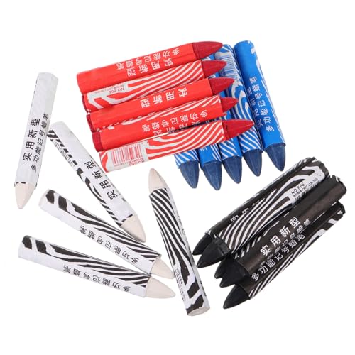 SOLUSTRE 5 pezzi Pennarelli per Pneumatici Colori Blu Pennarello per Segnare Pneumatici Bagnati e Secchi Strumento Riparazione Auto per Manutenzione Rapida e Sicura