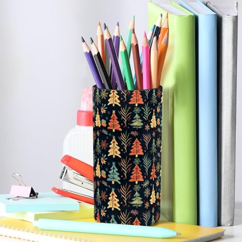 Boîte à musique porte-crayons pour trier un bureau encombré de stylos