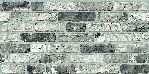 Grace Baltic Paneles de pared 3D con aspecto de ladrillo, revestimiento de piedra, revestimiento de poliestireno, para salón, cocina, baño, balcón, dormitorio, parte trasera, mostrador, teras,