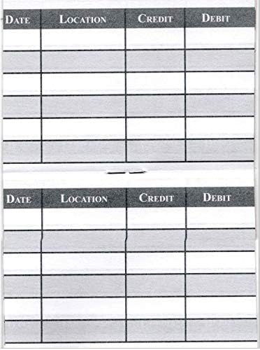 Miniatura 2 de 5 ATM tarjeta de débito Mini chequero registros