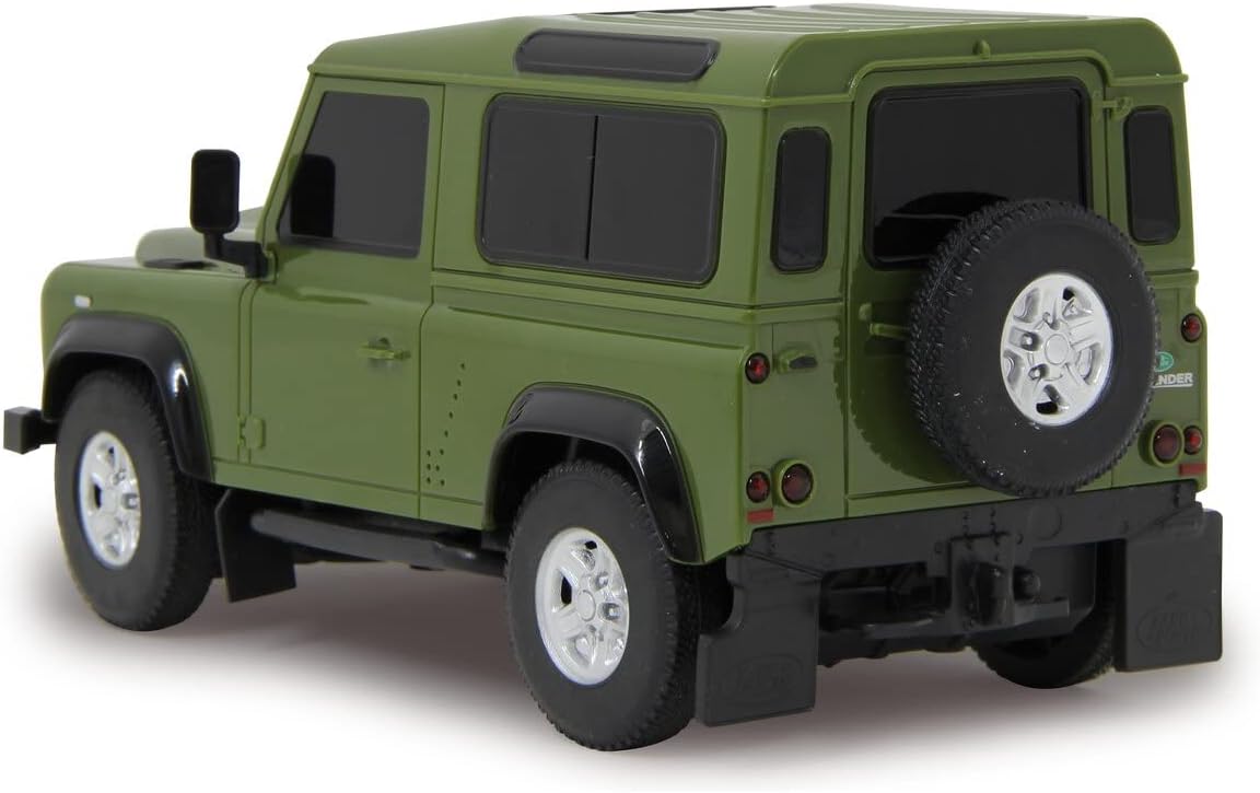 Jamara 405154 405154-Land Defender 1:24 Green-Officially Licensed Land Rover Rc Auto