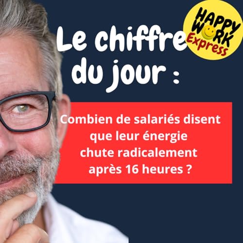 Page de couverture de #2507- Combien de salariés disent que leur énergie chute radicalement après 16 heures ?