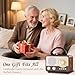 Radio Portable AM FM SW Bluetooth Speaker Vintage Radios with Phone Stand TF Card/AUX/USB Small Retro Radio Battery Powered&Solar for Outdoor Old Vintage Decor Birthday Gifts for Women,Men,Dad