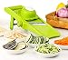Produktbild KEOUKE Gemüseschneider, Gemüsehobel, verstellbare Klinge für Zitrone, Kartoffel, Gurke, Orange, Käse, Pommes Frites