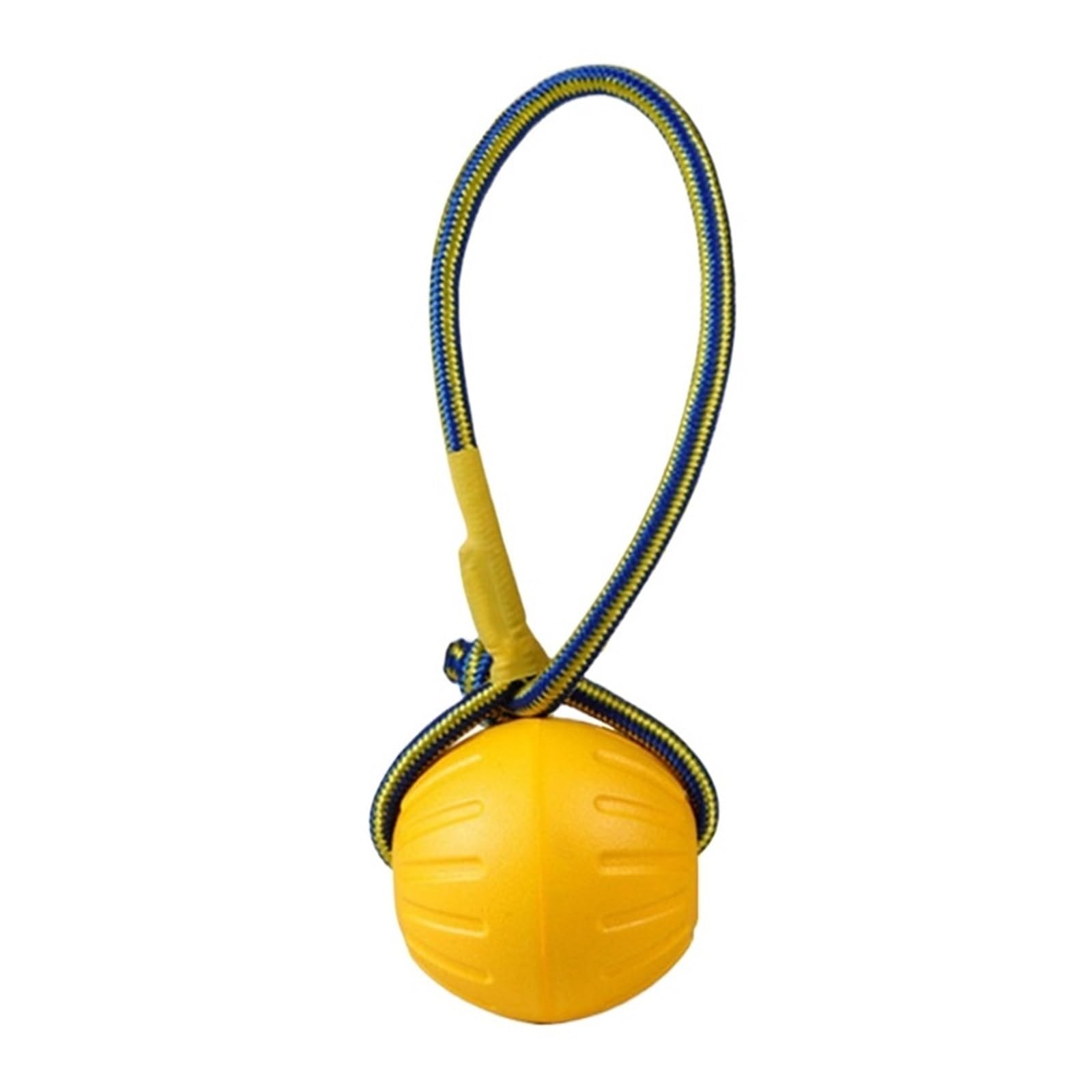 Genérico Anillo de Entrenamiento Mascotas Tirador Juguetes for Perros Pelota for Masticar Juguete Flotante Cachorro Interactivo(9cm Line Ball)