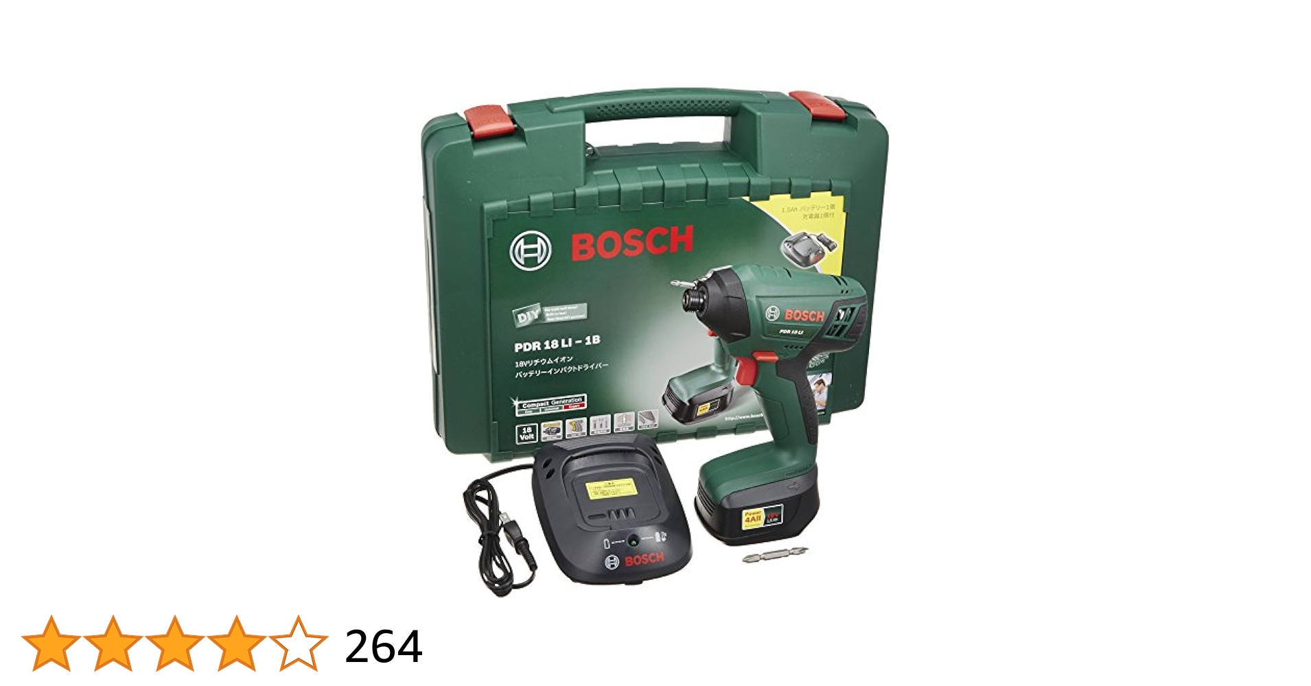 Amazon | ボッシュ(BOSCH) 18V コードレスインパクトドライバー
