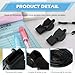 LIANGYUNZE Whistle, 24 Pcs Black Professional Sport Whistle Set with Lanyard - Loud Pea-Less Whistle for Coaches, Referees, Lifeguards and Police