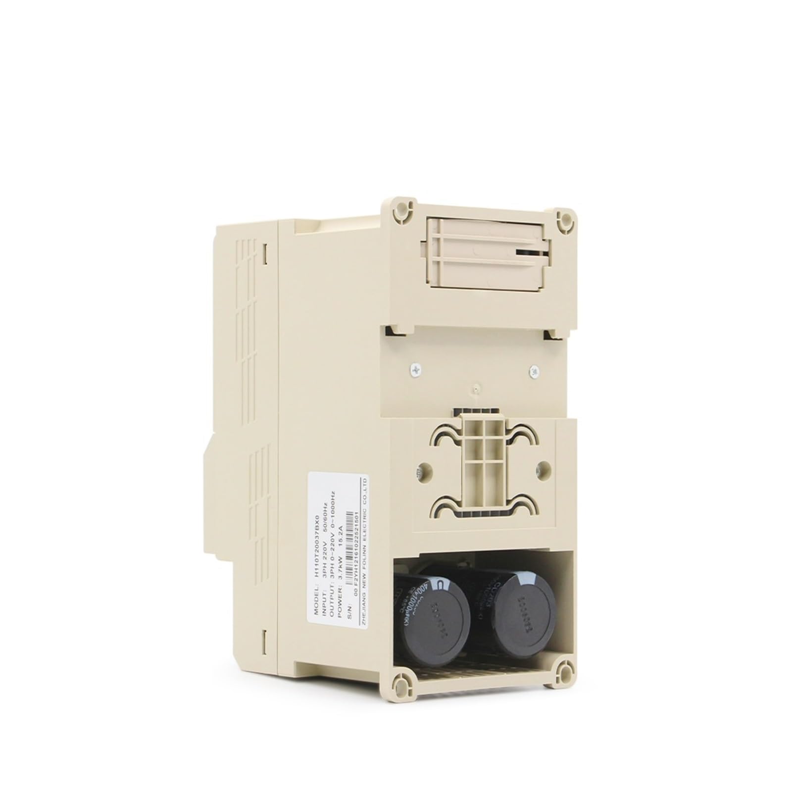 Variador De Frecuencia Falownik wektorowy 3.7kw/4kw seria H110 VFD 0~1000Hz przetwornica częstotliwości do pompy wodnej wrzeciona CNC inne silniki 3-fazowe Kompaktowa konstrukcja(4.0KW-380V)