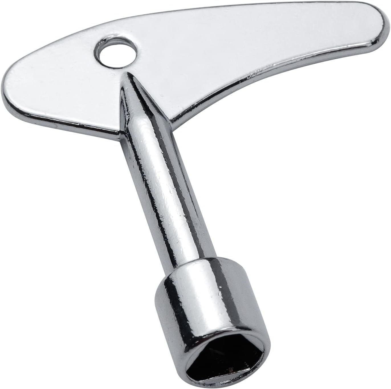 Antrader Triangle Spanner Key, Matel Triangular Lock Keys Socket Universal Utility Keys for Elevator Emergency Lift Door Triangle Panel Lock