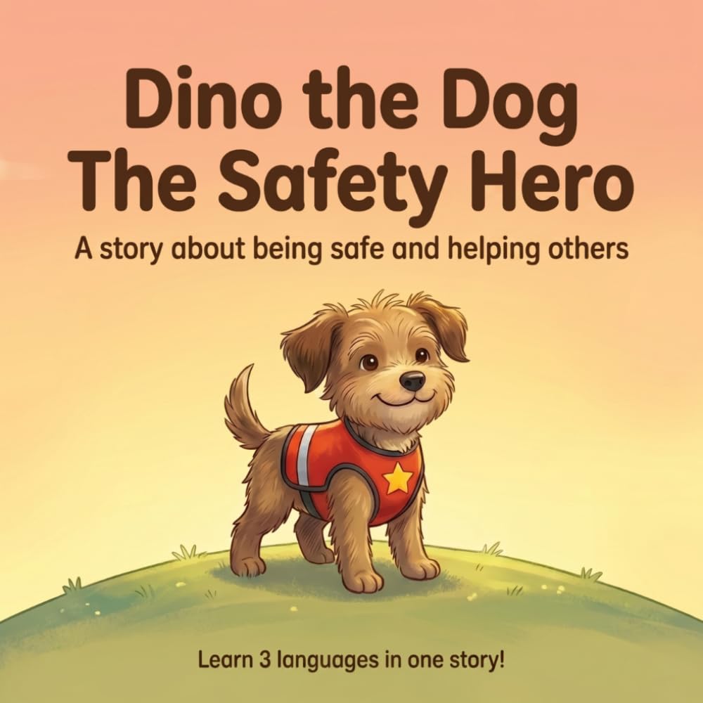 Dino The Dog, The Safety Hero: A story about being safe and helping others