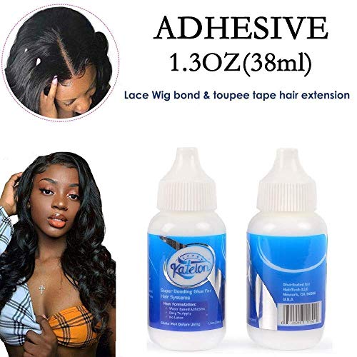 Wig Glue Adhesive Lace Wig Adhesive Hair Glue 1.3 oz - Thumbnail 3