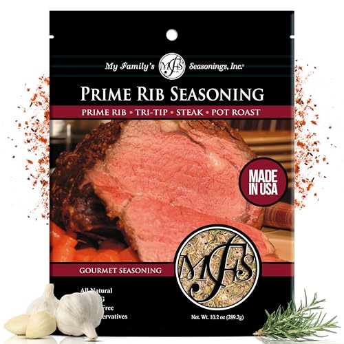 My Family's Seasoning Prime Rib - Dry Seasonings and Spices for Cooking - Savory Smoking Rubs for...