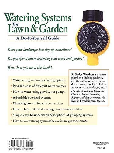 Watering Systems for Lawn & Garden: A Do-It-Yourself Guide
