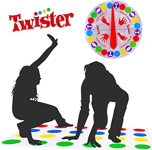 Preisvergleich Produktbild ACMEDE Twister Spiele Partyspiele, Geschicklichkeitsspiel für Kinder & Erwachsene, Familienspiel, Partyspiel, lustiges Spiel für Kindergeburtstage