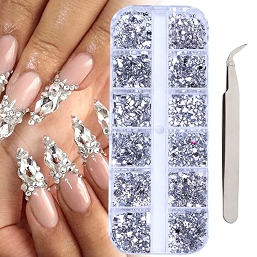 1450 Strass à Fixation Thermique Verre - 5 Tailles SS6 à SS30, Rose Foncé, Pour Vêtements, Ongles, DIY