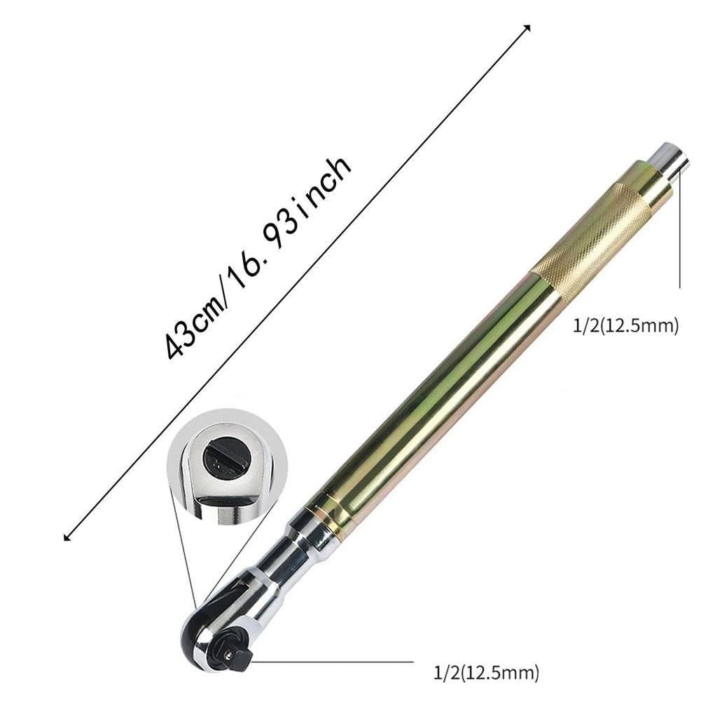 Przedłużka Klucza Udarowego Offset 1/2 Cala, Z Uniwersalnymi Adapterami Napędu Kwadratowego 3/8", 1/4", Wielofunkcyjny Adapter Nasadowy Do Elektrycznego Klucza Grzechotkowego