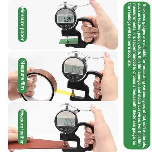 Calibrador Digital para Medir Espesores 0-12.7 mm miniatura 6