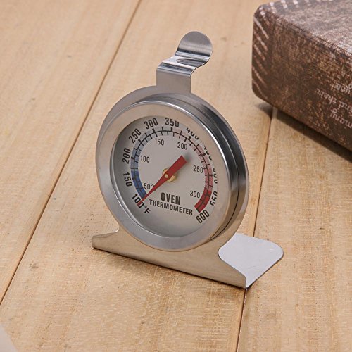 Termômetro de monitoramento de forno, termômetro de temperatura do forno de aço inoxidável Awakingde
