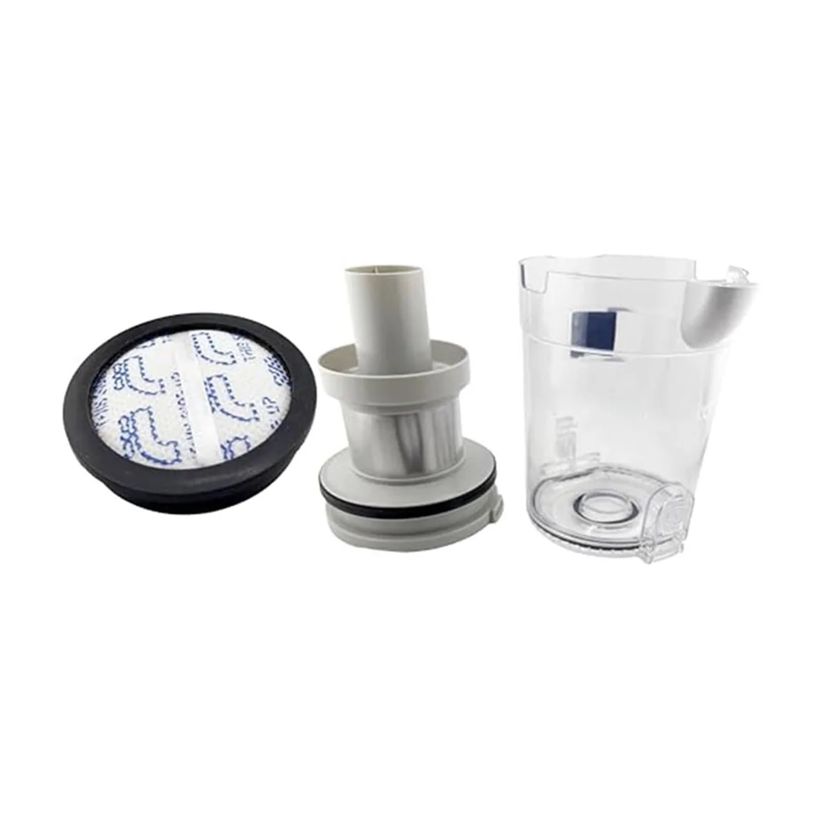 Repuesto Filtro depósito, Compatible con Eureka, NEC280 | Para aspiradora inalámbrica NEC280 Series; incluye depósito y filtros interno y externo