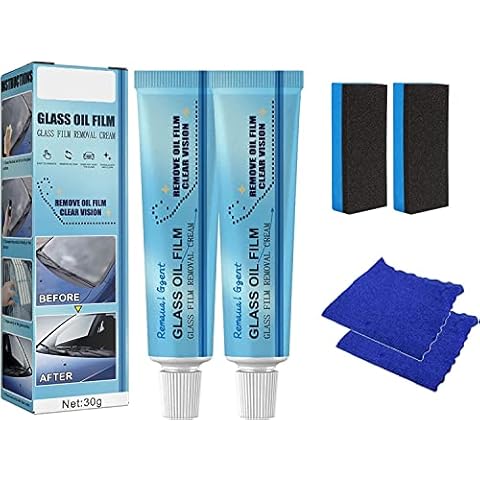 Limpia Cristales Coche OWSEN - Elimina Película de Aceite - Protección Larga Duración (2pcs) Cover