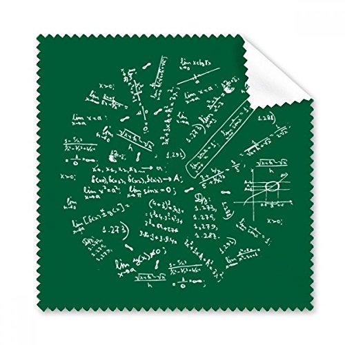 Tissu sciences mathématiques formules calcul pour nettoyer vos lunettes
