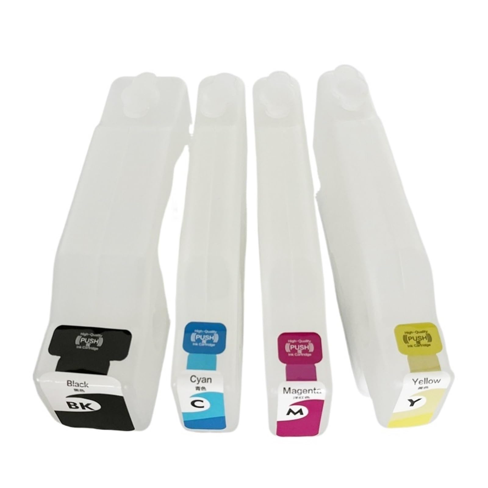 Compatibile con Epson, cartuccia T08N AM-C400 C550 | T08N T08Q cartuccia d'inchiostro ricaricabile vuota senza chip for AM-C400 C550 650ML 350ML