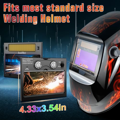 Image of Welding Helmet Lens Auto Darkening True Color Welding Lens