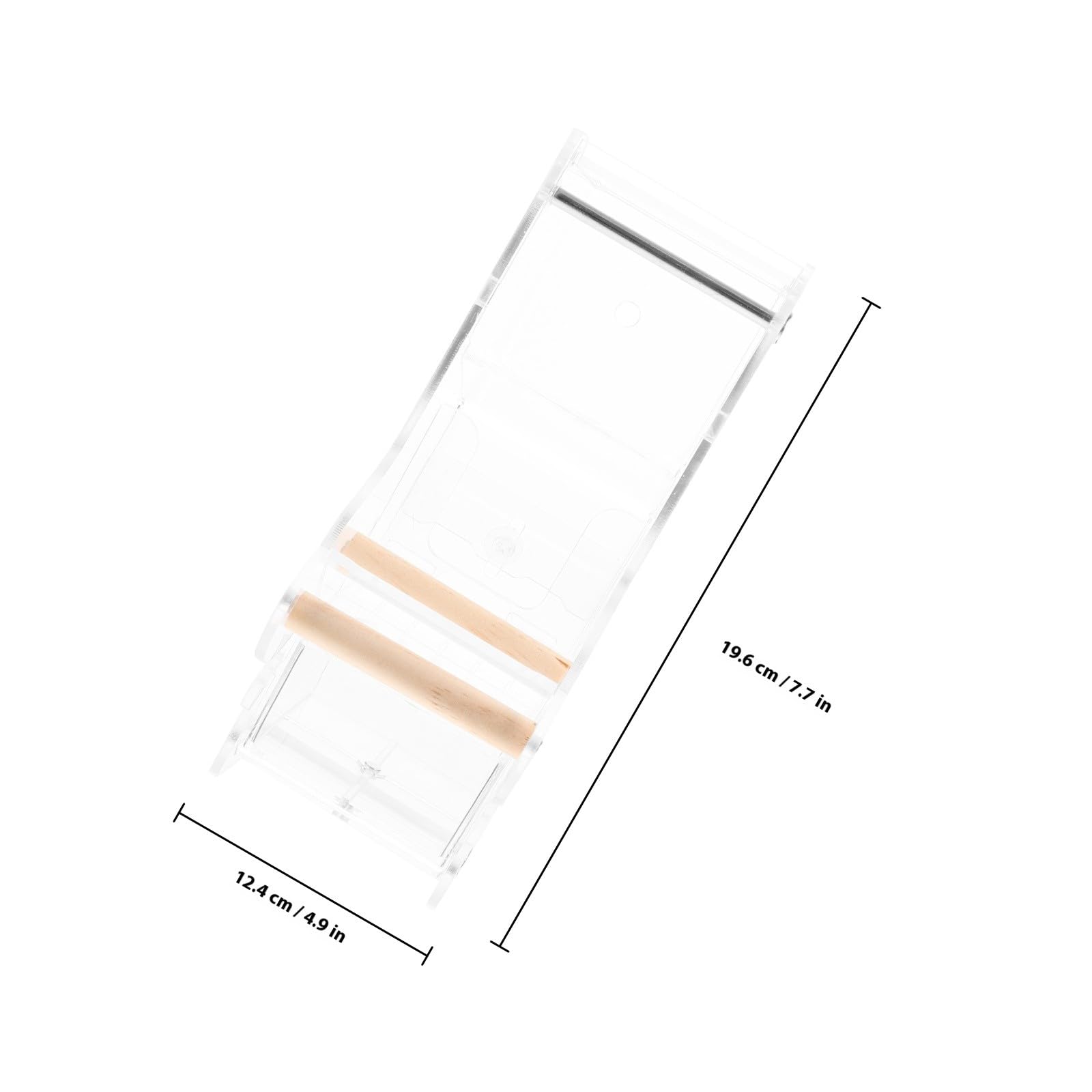 SEWACC Mangeoire Automatique pour Oiseaux Distributeur De Nourriture pour Cage à Oiseaux Mangeoire Transparente pour Petits Et Perroquets