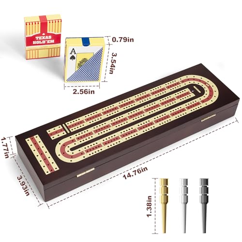 Esenharber CRIBBAGE01 Cribbage Board Game Set thumb #1