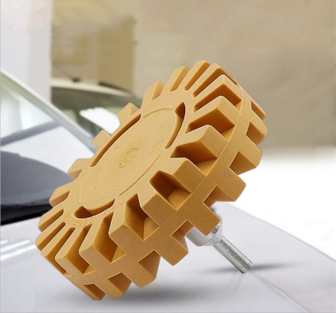 4 Pulgadas 20 MM Decal Eraser Wheel Decal Eraser para el Coche Decal Remover Vinilo Sticker Decal Pinstripe Remoción Herramientas de Pulido