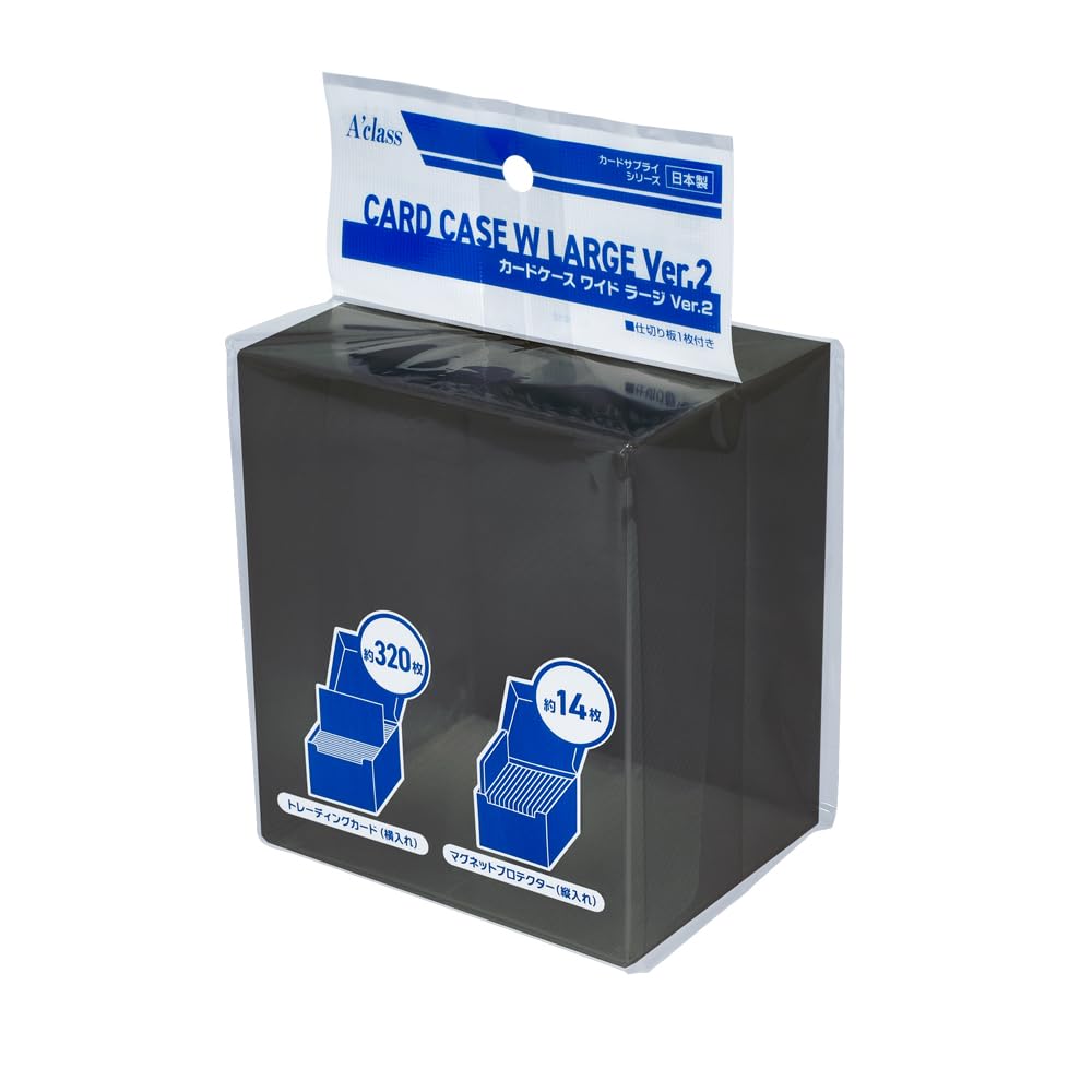 アメックス　カードケース　ケースは付属いたしません　の2枚込み Amazon | アクラス カードケースW LARGE Ver.2 クリアブラック