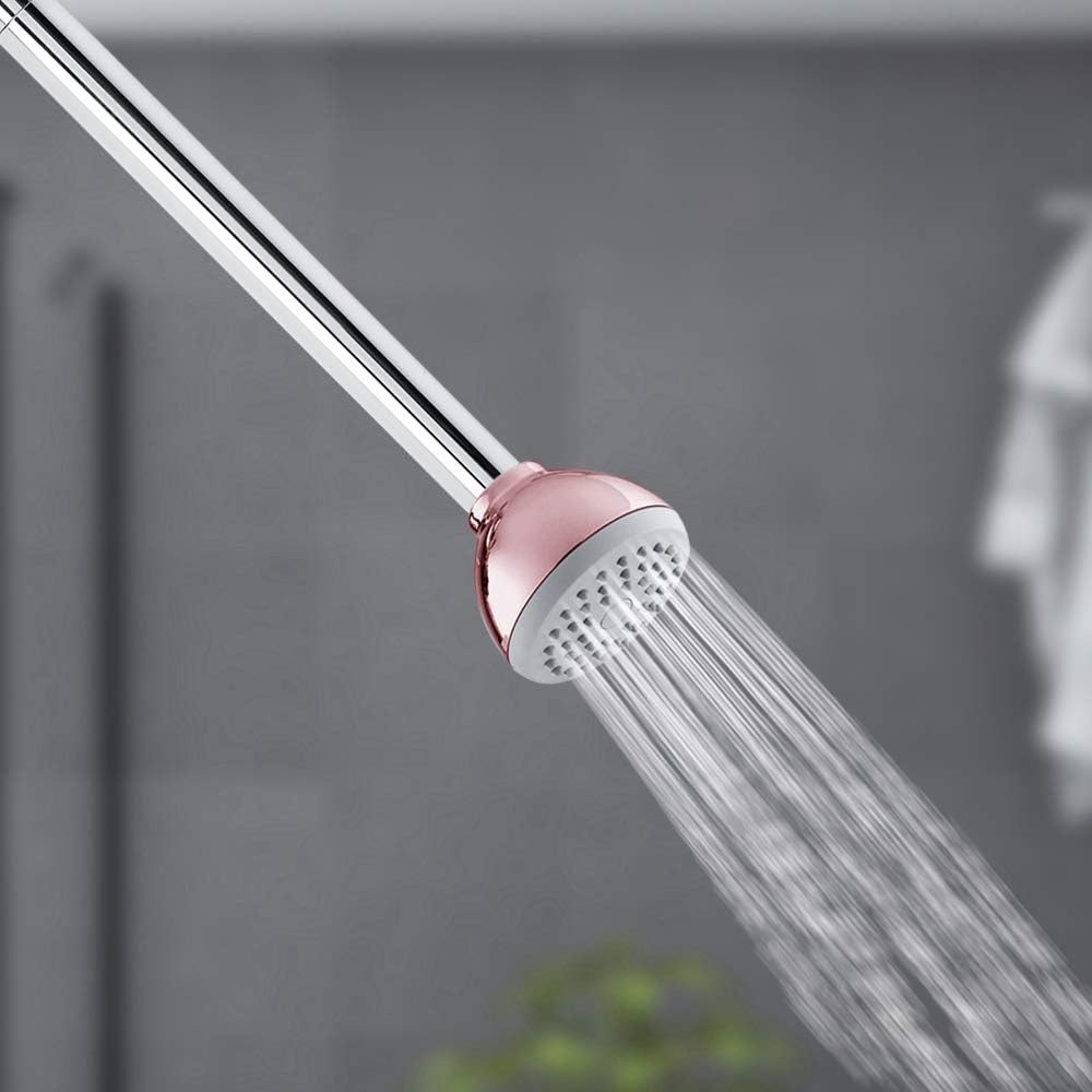 22,5 cm rura przedłużająca do prysznica ze stali nierdzewnej chromowana okrągła rura prysznicowa ręczna prosta głowica prysznicowa do łazienki przedłużacz przedłużający do akcesoriów