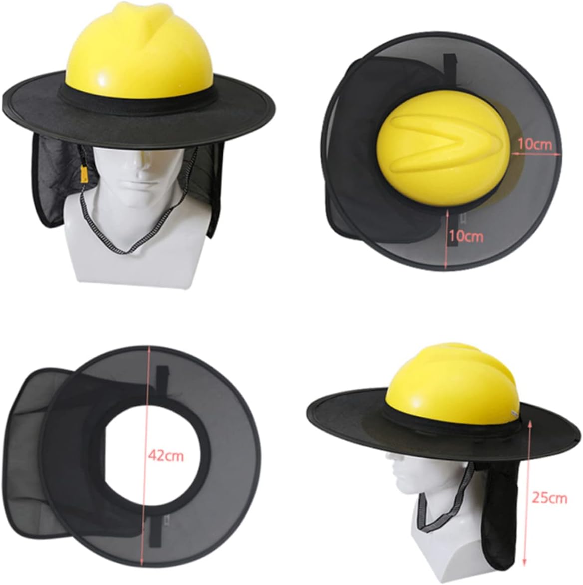 Hard hat Sunshade Reflective Sunshade Cooling Hard hat Hard hat Helmet