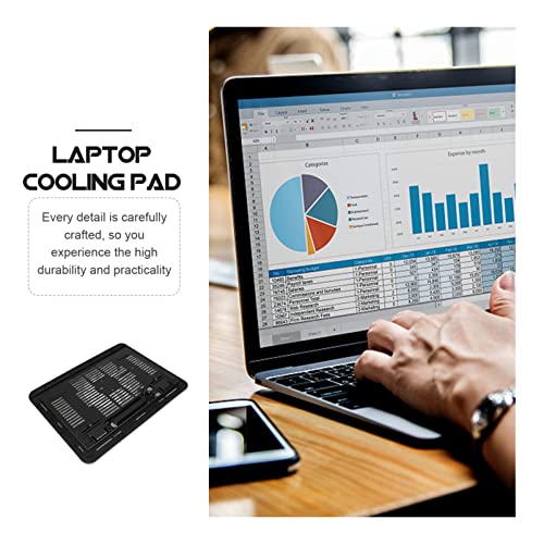 Base de refrigeración para laptop POPETPOP negra miniatura 7