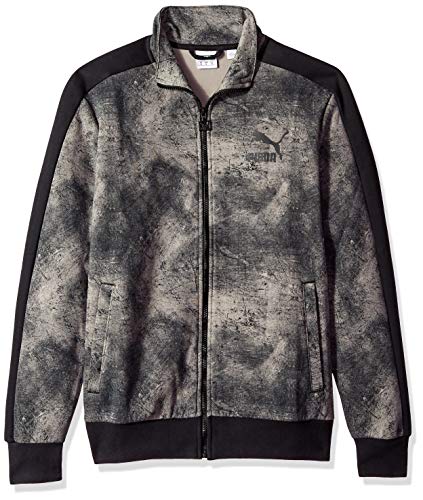 PUMA Classics T7 Jacket Sudadera, Piel de Elefante, S para Hombre