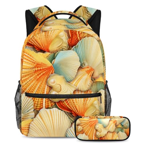Sac à dos avec trousse pour adolescents idéal pour les cours et les voyages