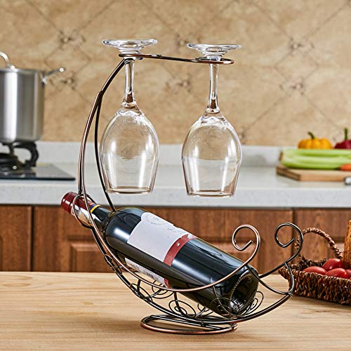 Soporte Moderno para Botellas de Vino W10xH35cm miniatura 1