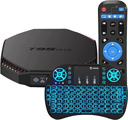 LIROM Android 11.0 TV Box, RK3566 Quad Core 64-bit Cortex-A55 CPU 2.4Ghz/5Ghz Dual Band WiFi 8K 4K Resolución Ultra HD Bluetooth 4.0 Ethernet 1000M Decodificador,4gb+32gb