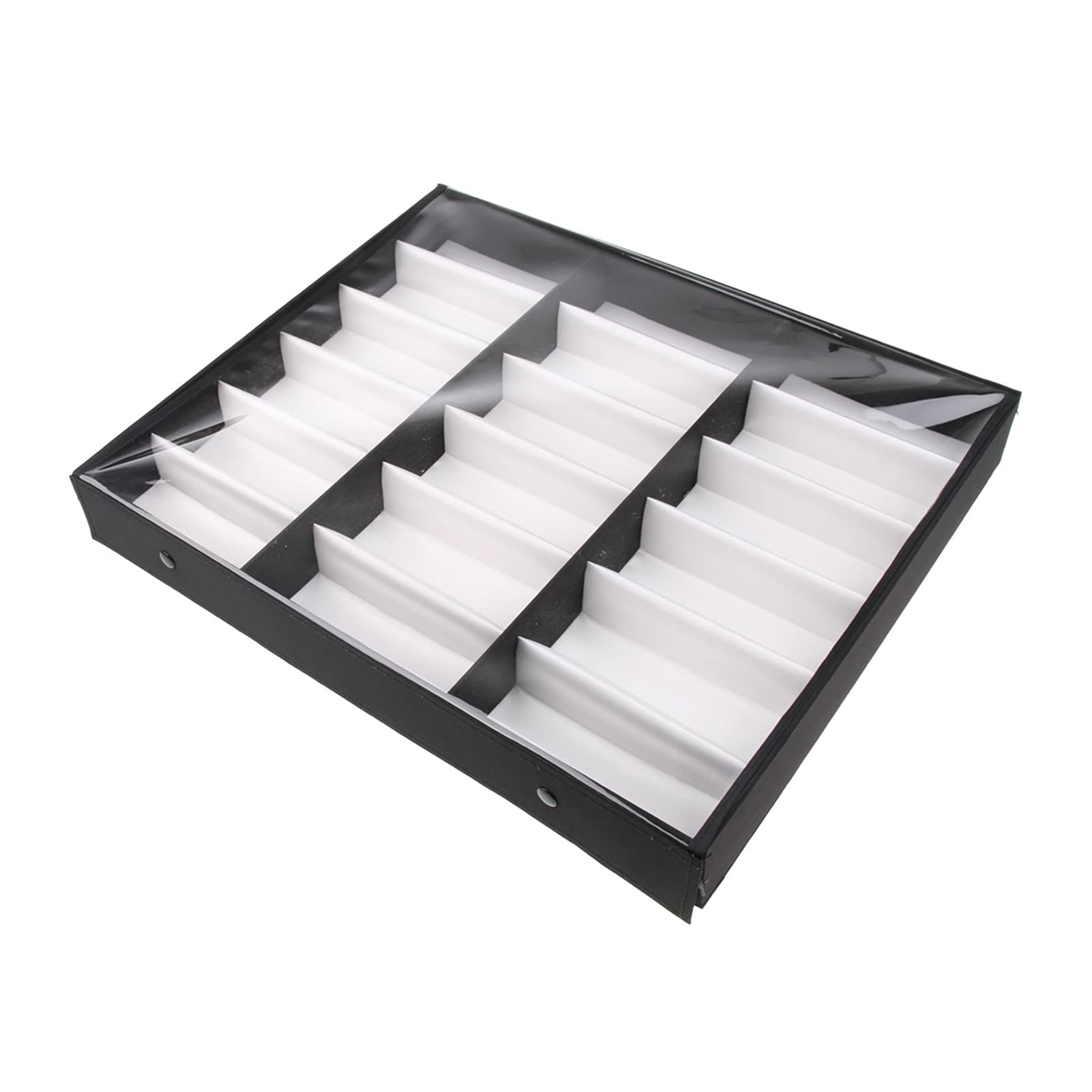 Espositore per Occhiali da Sole 8 o 18 Griglia Occhiali bagagli cassa del contenitore di Sunglass Occhiali Stand Holder Occhiali Gioielli Mostra Organizzatore regali di compleanno Per Esposizione Comm