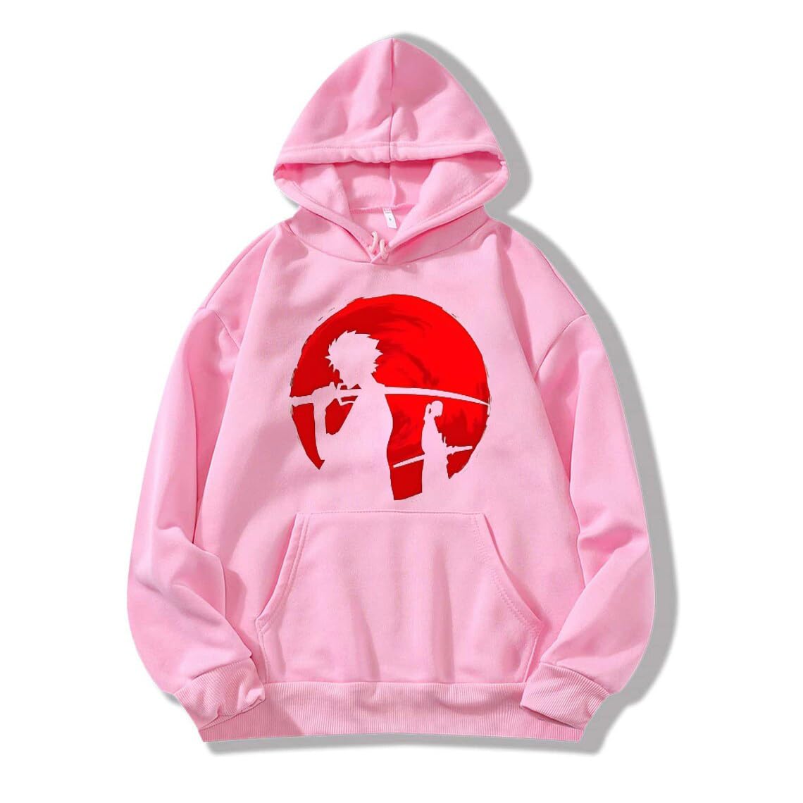 Anime Hoodie Anime Style Unisex Men Women Boy Girls Hoodie Lavender Pink Sweater with Anime Hoodie Kawaii Hoodie Regular Hoodie Manga Hoodie-picture-31